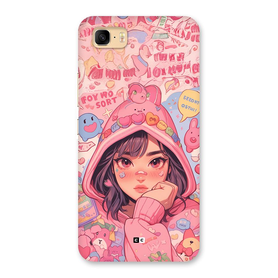 Cute Anime Girl Back Case for Zenfone 3s Max