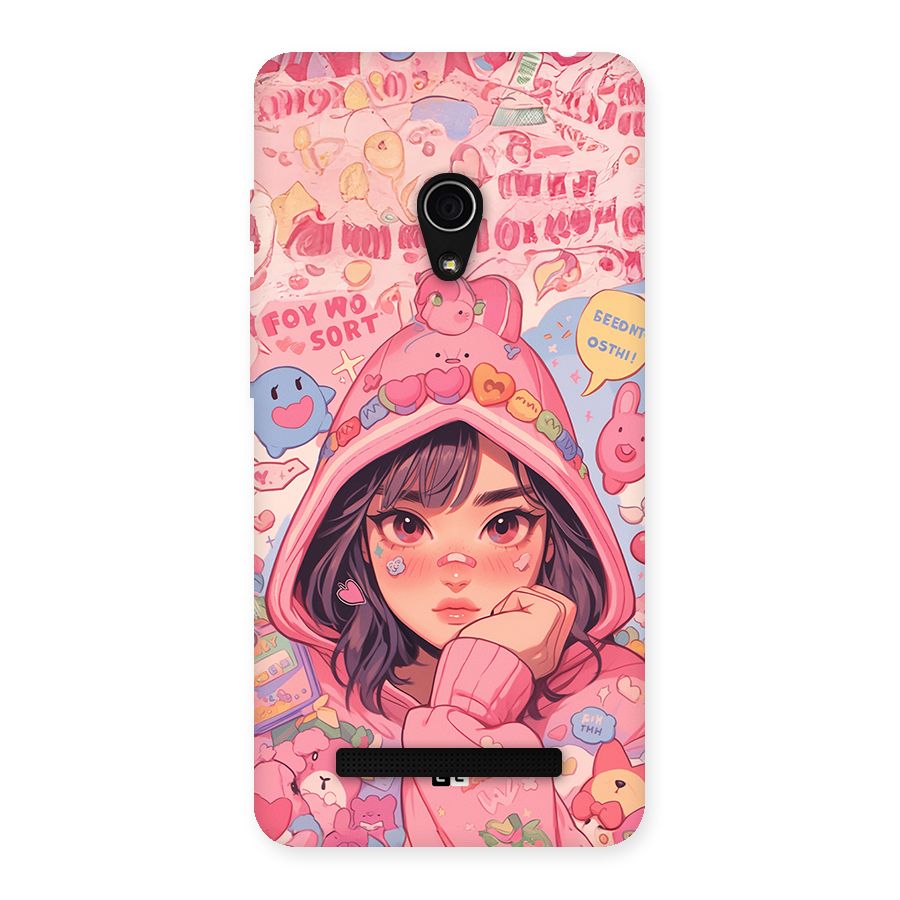 Cute Anime Girl Back Case for Zenfone 5