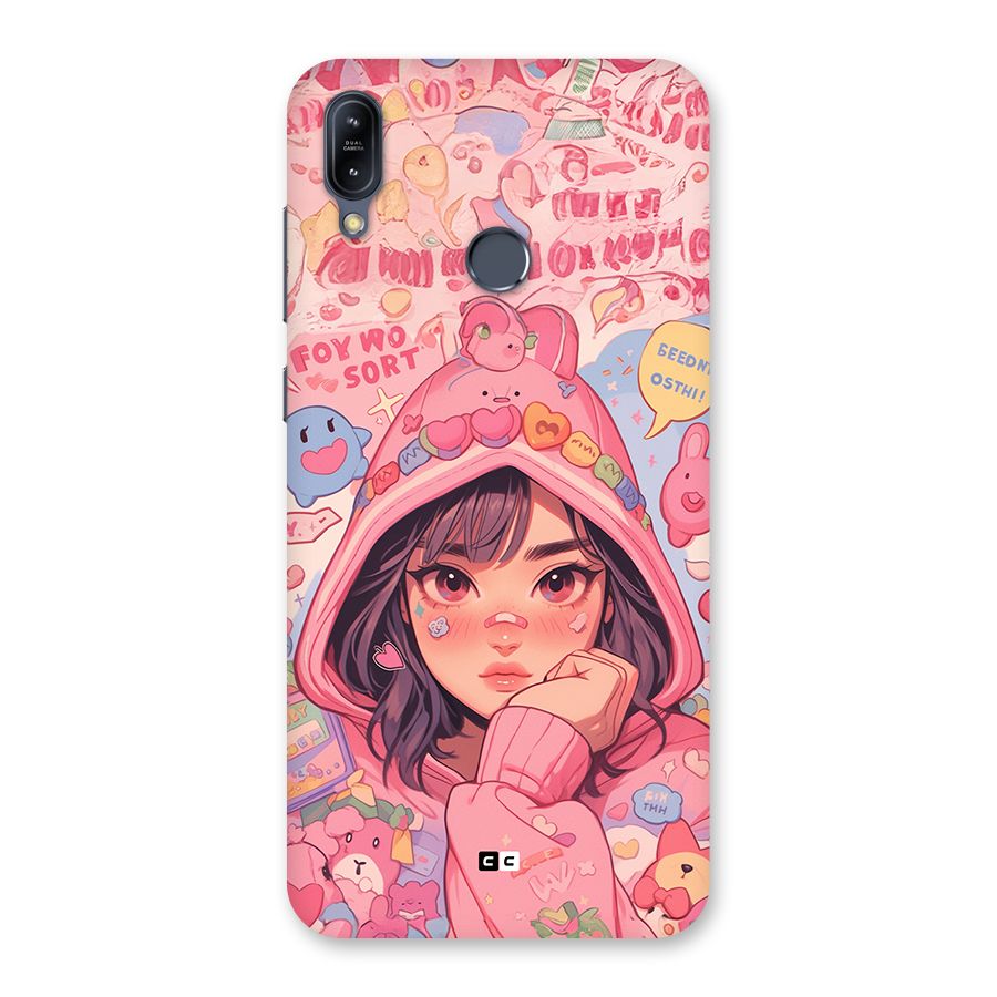 Cute Anime Girl Back Case for Zenfone Max M2