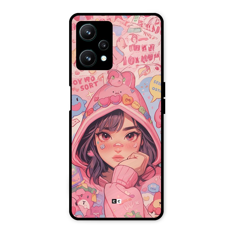 Cute Anime Girl Metal Back Case for Realme 9 Pro 5G