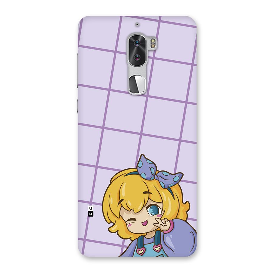 Cute Anime Illustration Back Case for Coolpad Cool 1