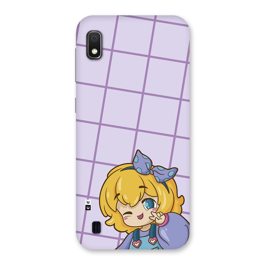 Cute Anime Illustration Back Case for Galaxy A10