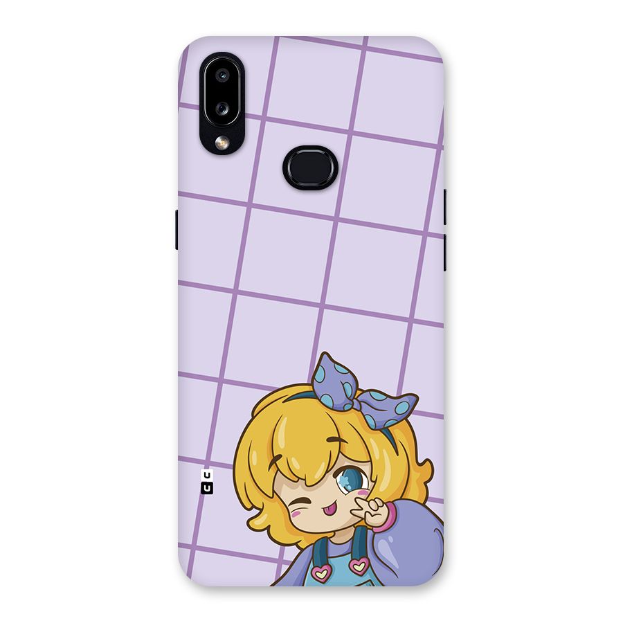 Cute Anime Illustration Back Case for Galaxy A10s