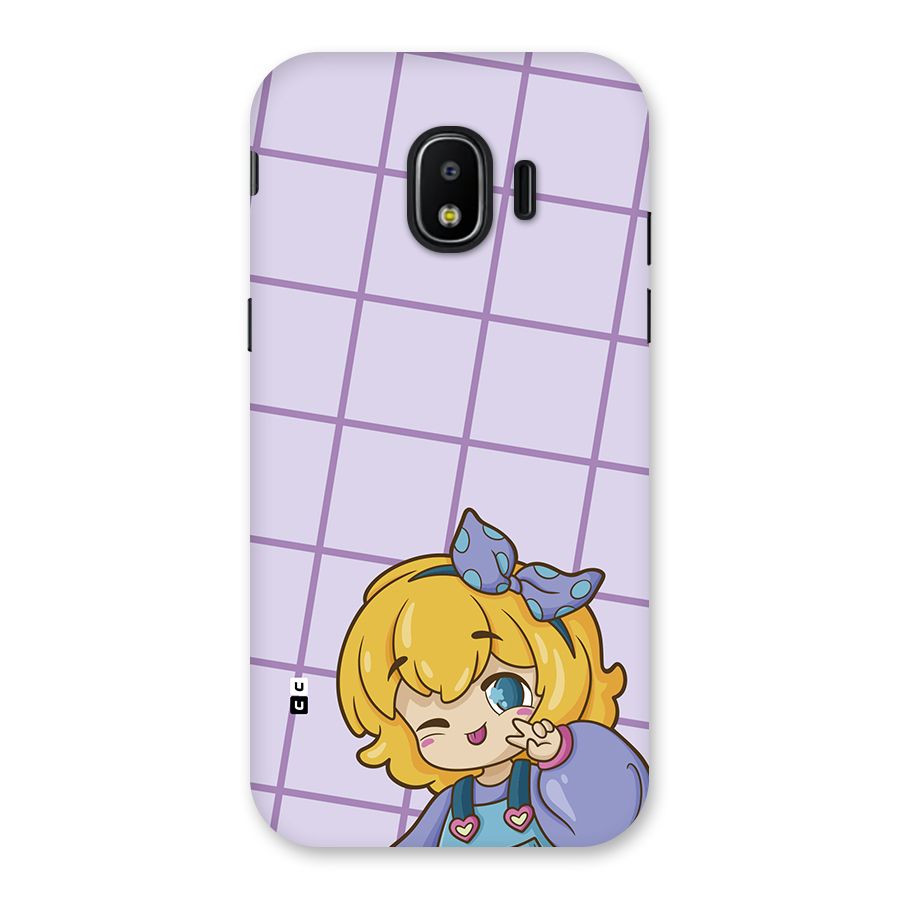 Cute Anime Illustration Back Case for Galaxy J2 Pro 2018