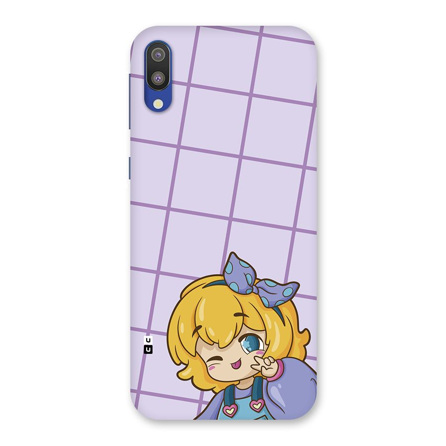Cute Anime Illustration Back Case for Galaxy M10