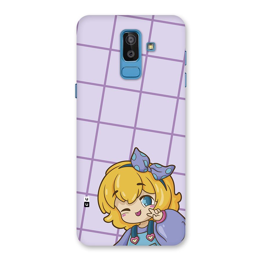 Cute Anime Illustration Back Case for Galaxy On8 (2018)