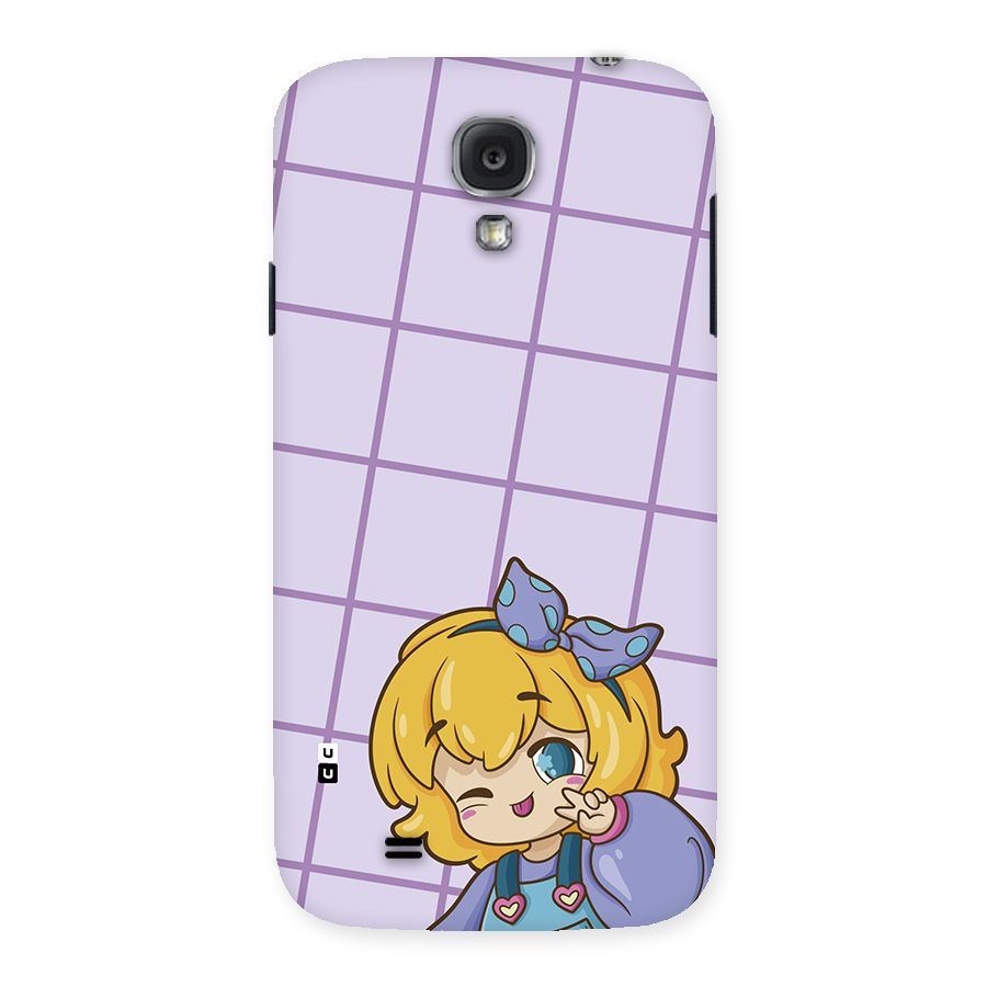 Cute Anime Illustration Back Case for Galaxy S4