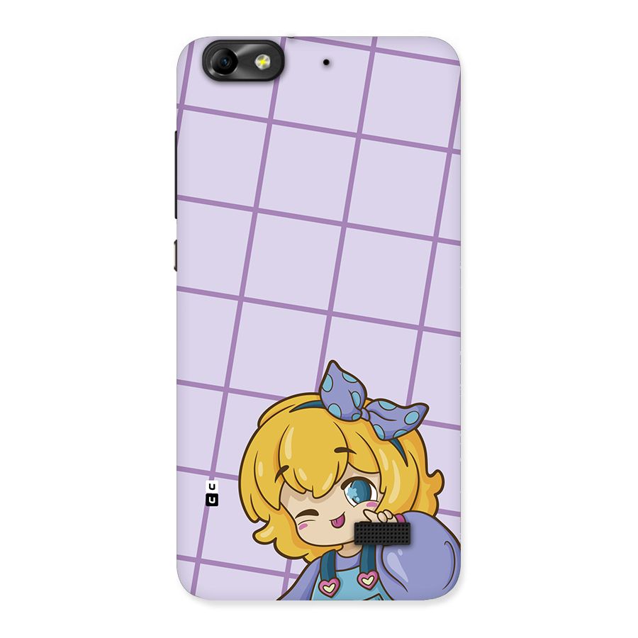 Cute Anime Illustration Back Case for Honor 4C