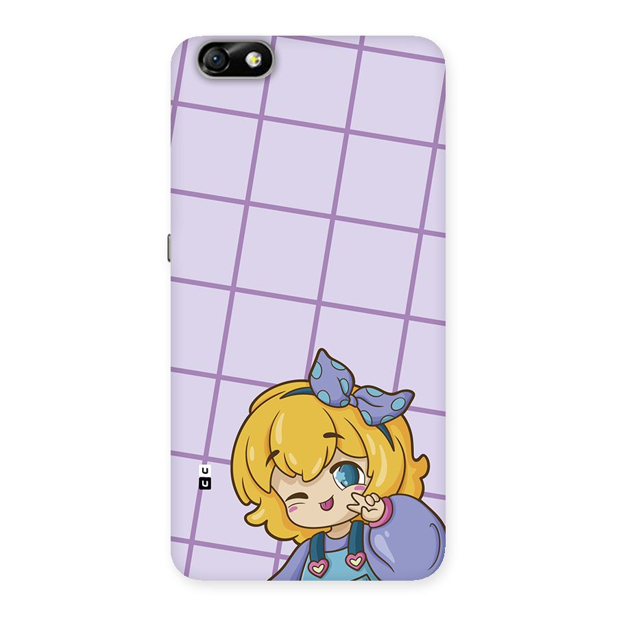 Cute Anime Illustration Back Case for Honor 4X