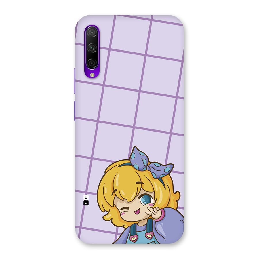 Cute Anime Illustration Back Case for Honor 9X Pro