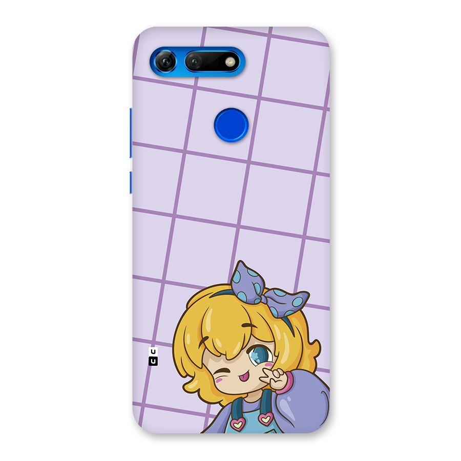 Cute Anime Illustration Back Case for Honor View 20
