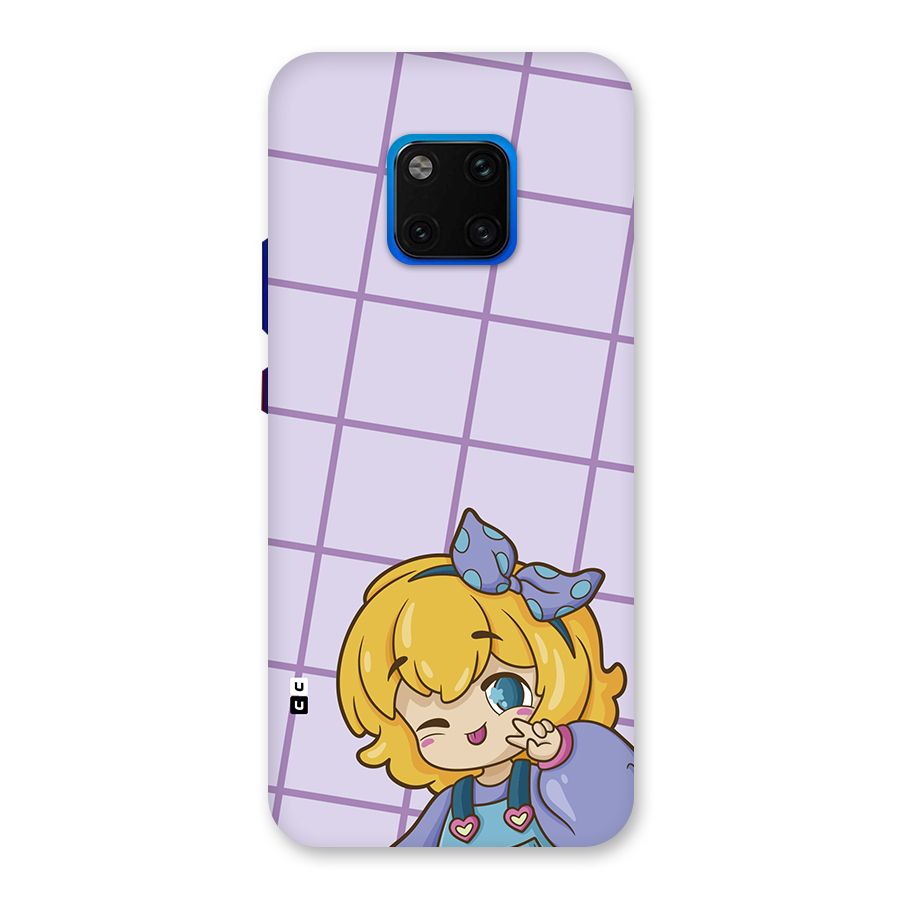 Cute Anime Illustration Back Case for Huawei Mate 20 Pro