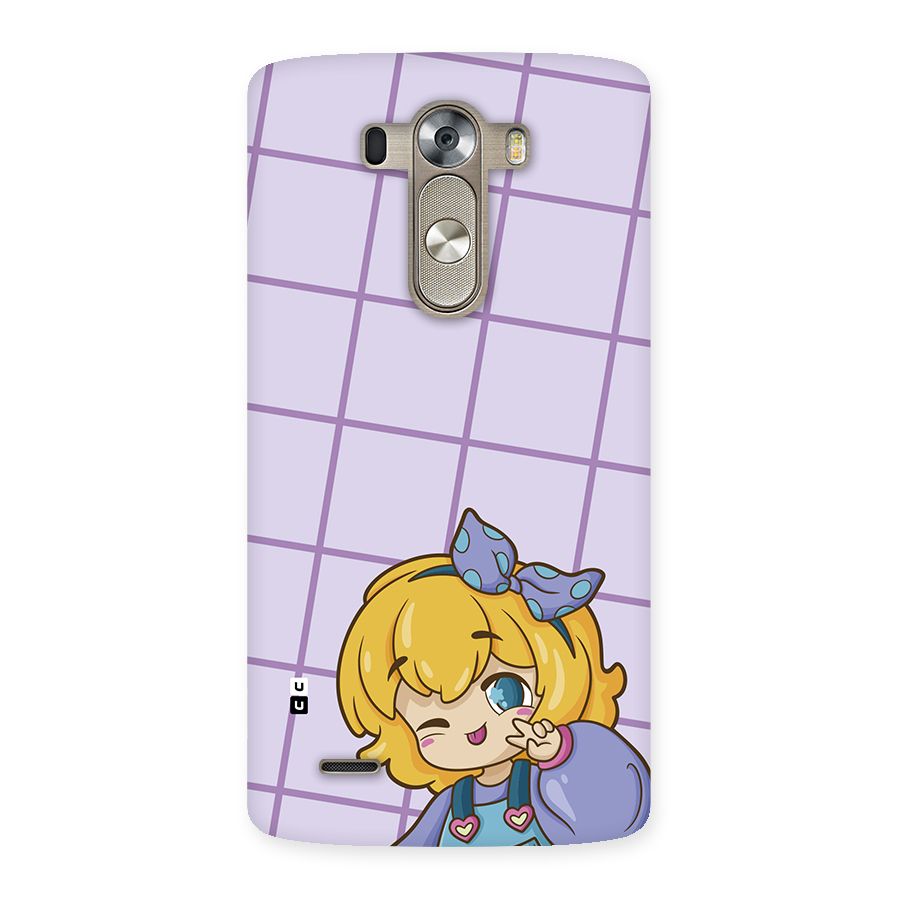Cute Anime Illustration Back Case for LG G3