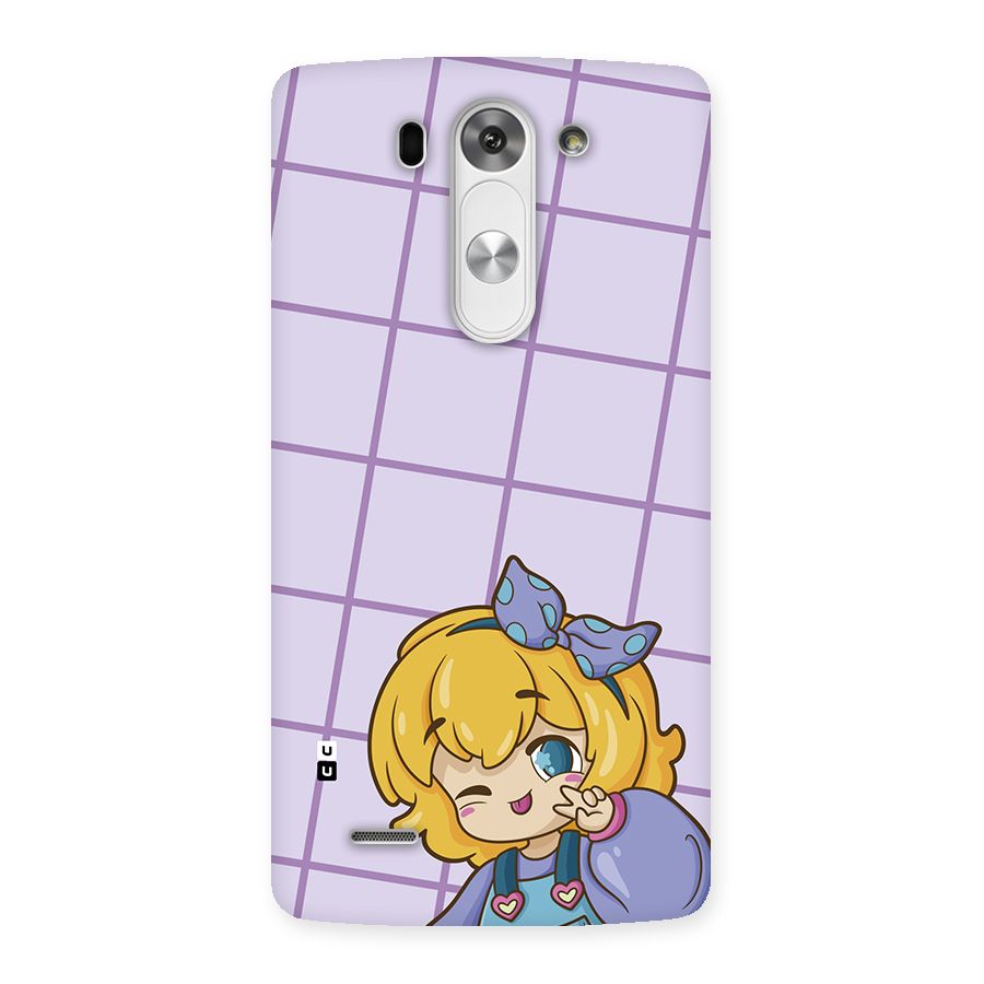 Cute Anime Illustration Back Case for LG G3 Mini