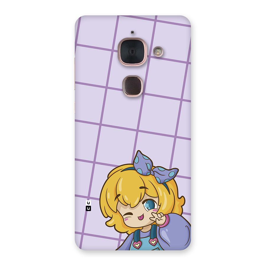 Cute Anime Illustration Back Case for Le Max 2