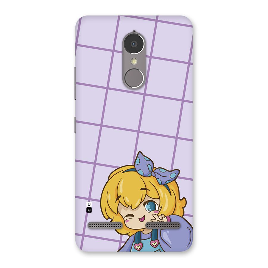 Cute Anime Illustration Back Case for Lenovo K6 Power