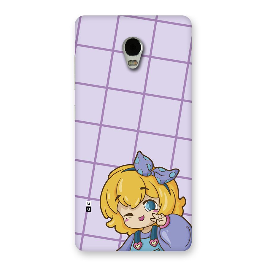 Cute Anime Illustration Back Case for Lenovo Vibe P1