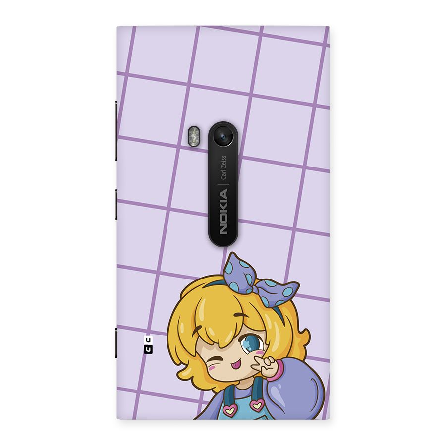 Cute Anime Illustration Back Case for Lumia 920
