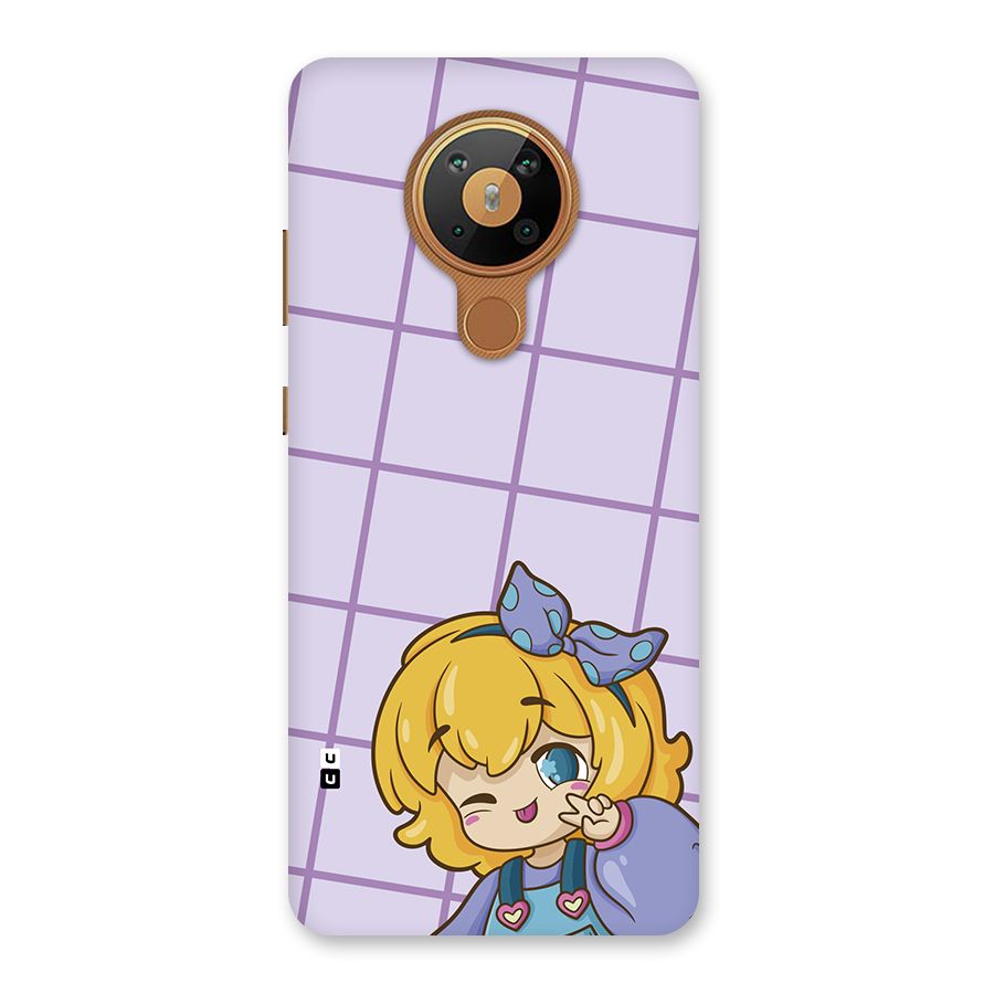 Cute Anime Illustration Back Case for Nokia 5.3
