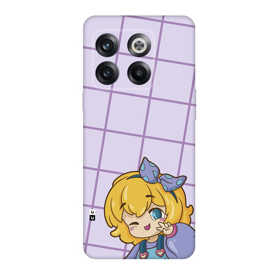 Cute Anime Illustration Back Case for OnePlus 10T