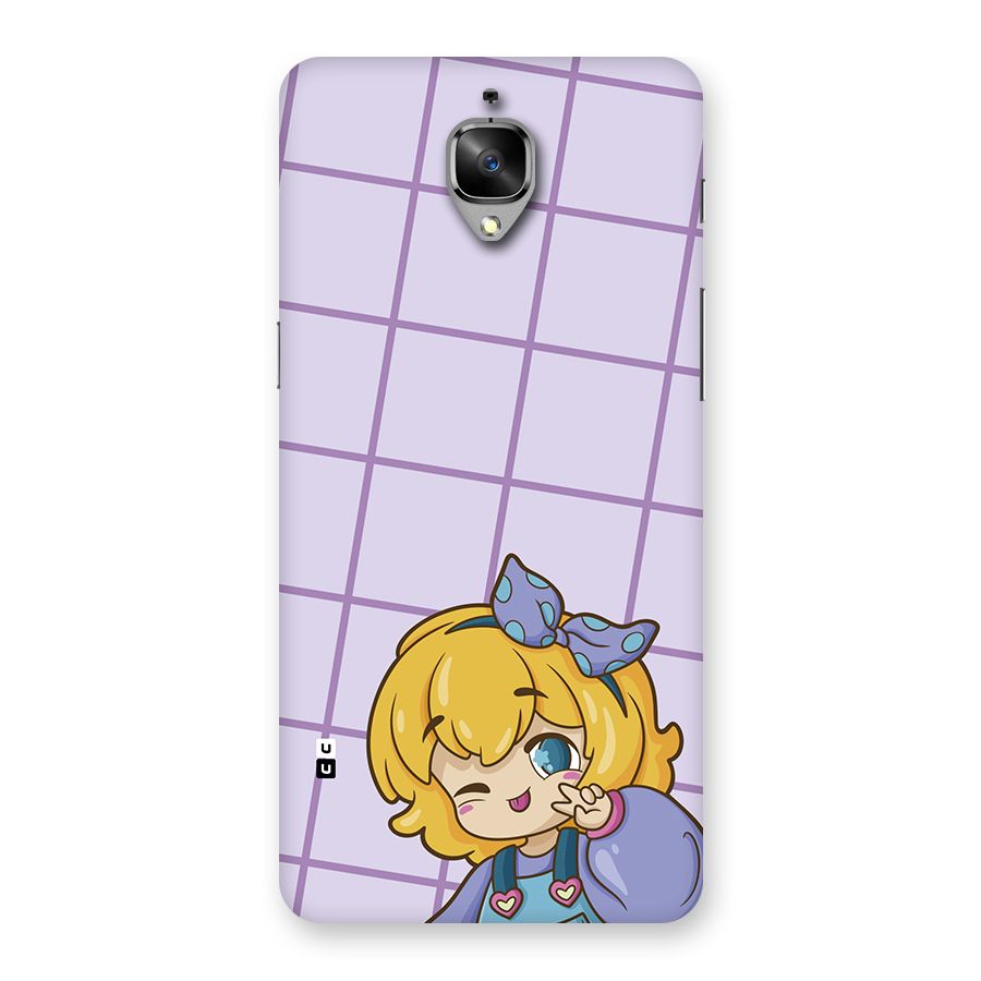Cute Anime Illustration Back Case for OnePlus 3T