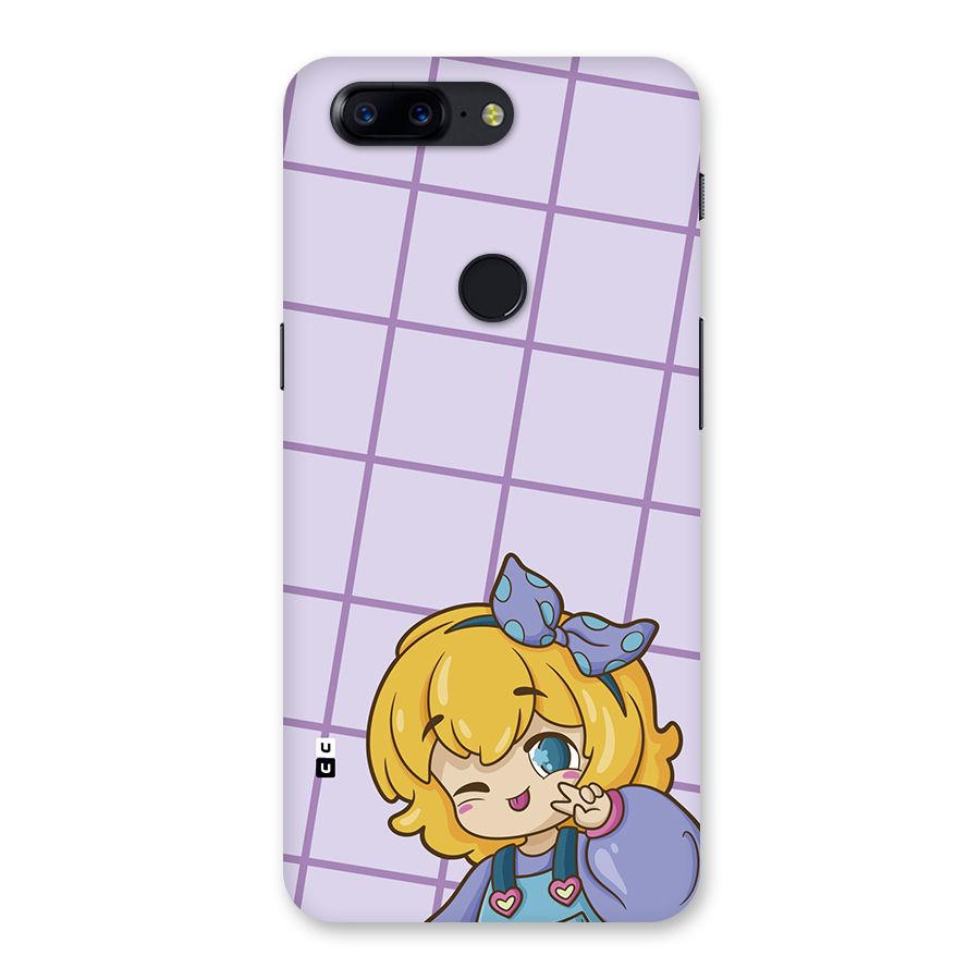 Cute Anime Illustration Back Case for OnePlus 5T