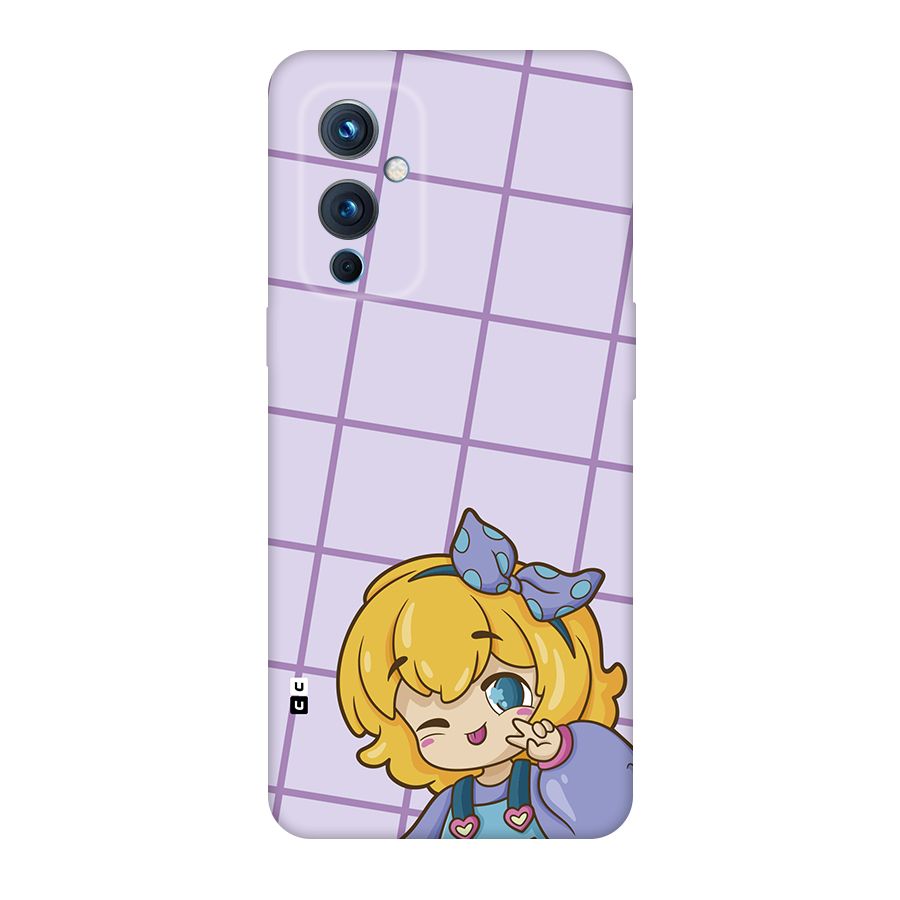 Cute Anime Illustration Back Case for OnePlus 9