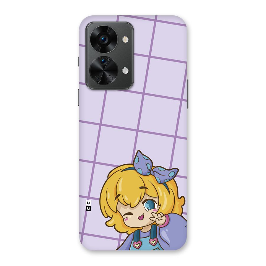 Cute Anime Illustration Back Case for OnePlus Nord 2T