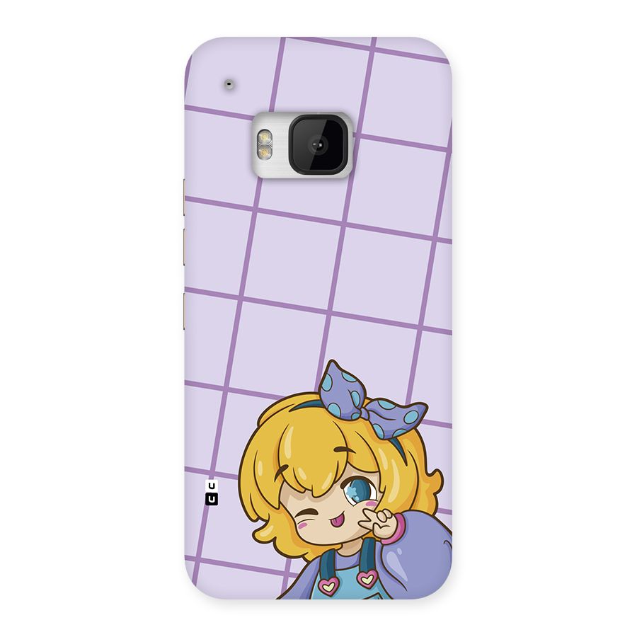 Cute Anime Illustration Back Case for One M9