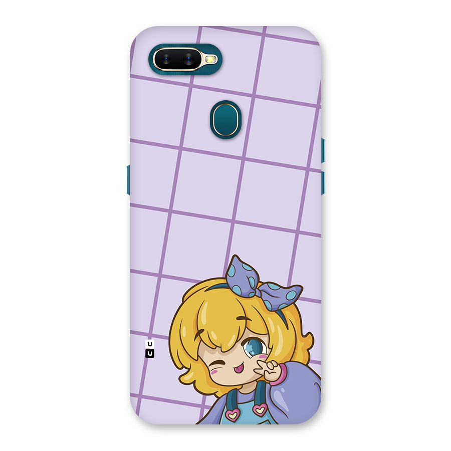 Cute Anime Illustration Back Case for Oppo A11k