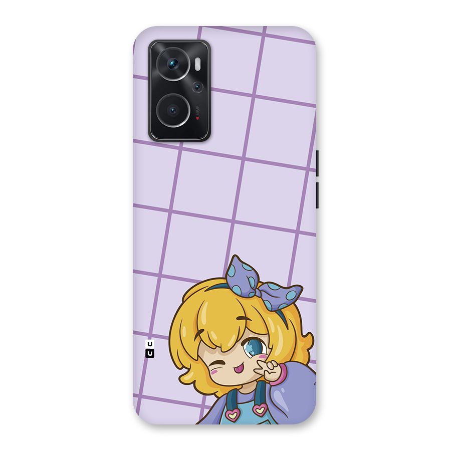 Cute Anime Illustration Back Case for Oppo K10 4G