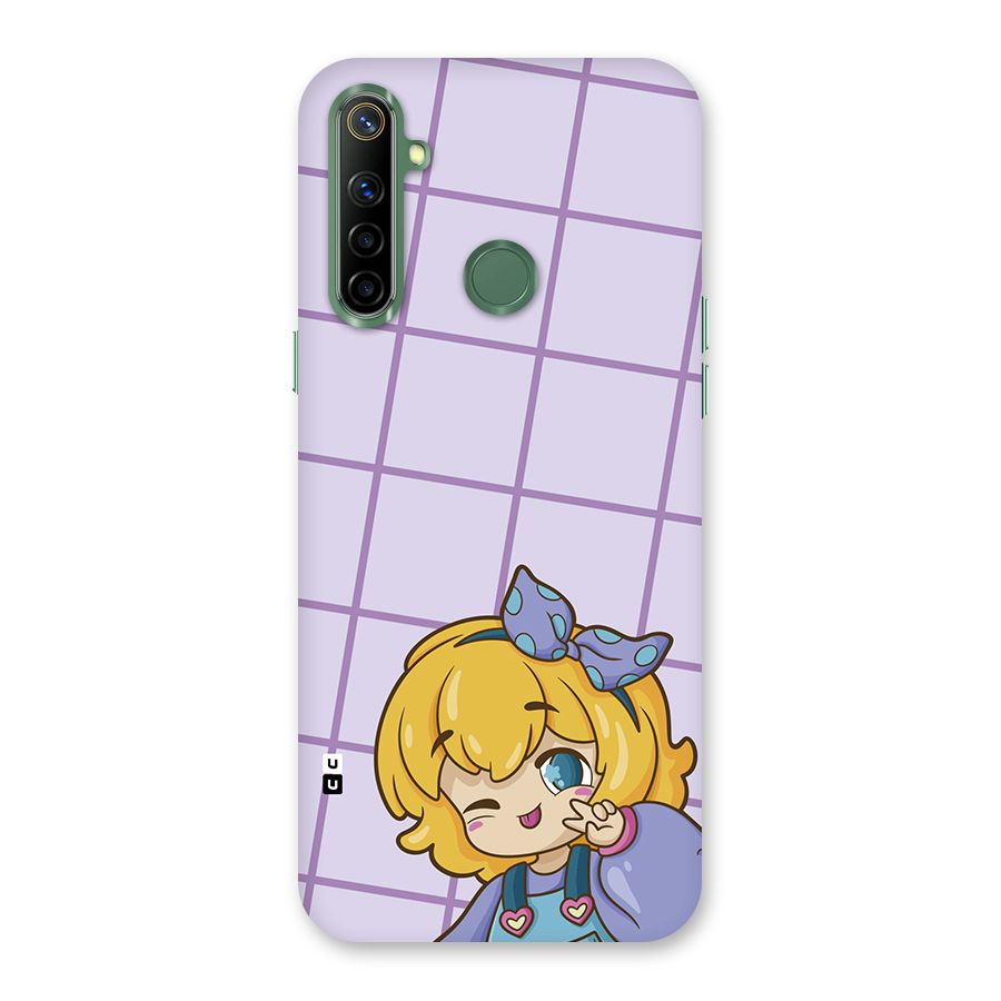 Cute Anime Illustration Back Case for Realme Narzo 10