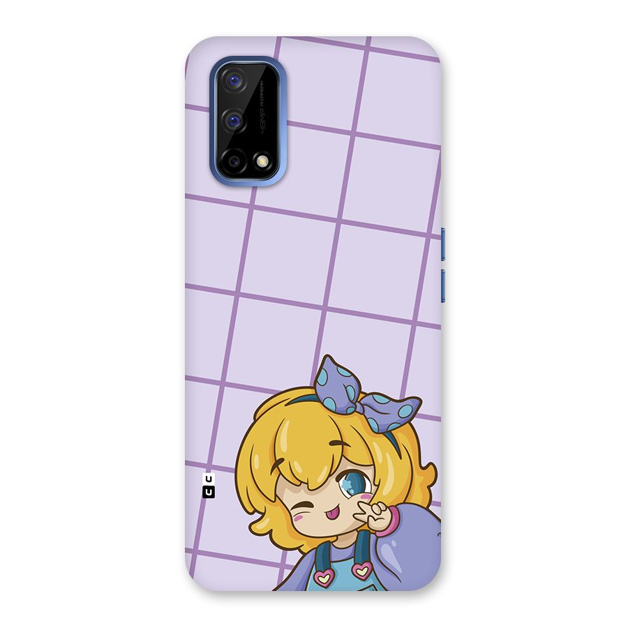 Cute Anime Illustration Back Case for Realme Narzo 30 Pro