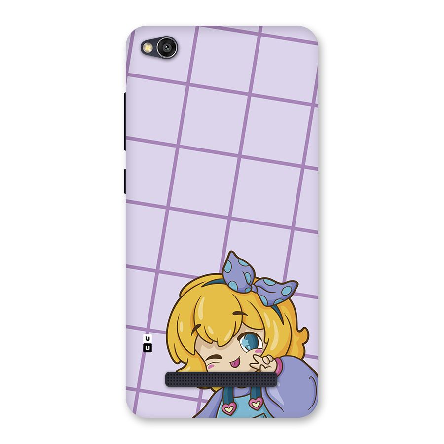 Cute Anime Illustration Back Case for Redmi 4A