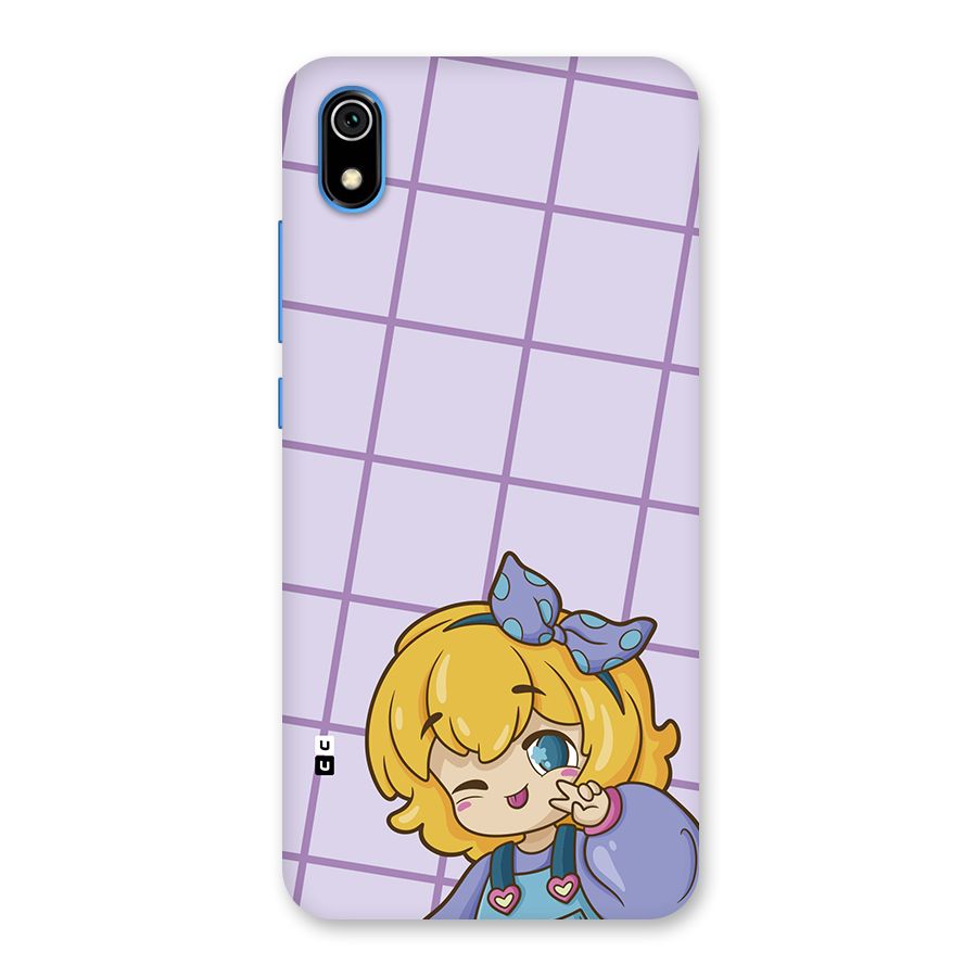 Cute Anime Illustration Back Case for Redmi 7A