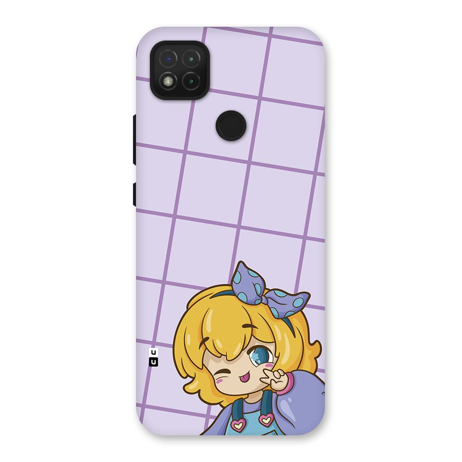 Cute Anime Illustration Back Case for Redmi 9 Activ