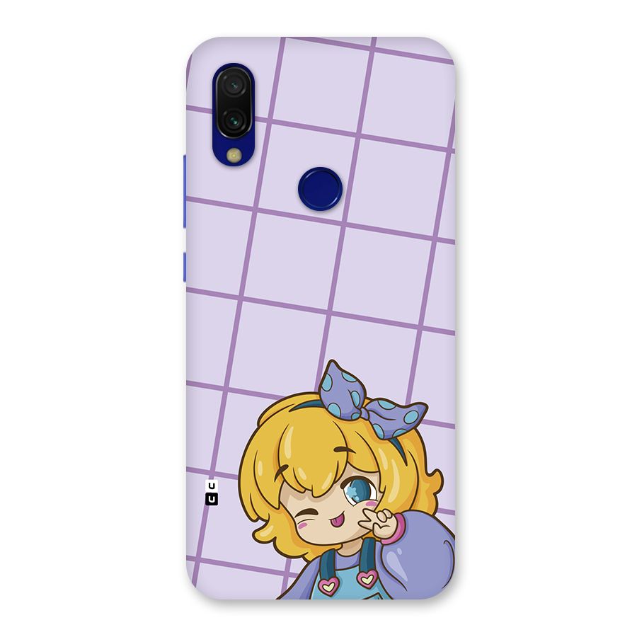 Cute Anime Illustration Back Case for Redmi Y3