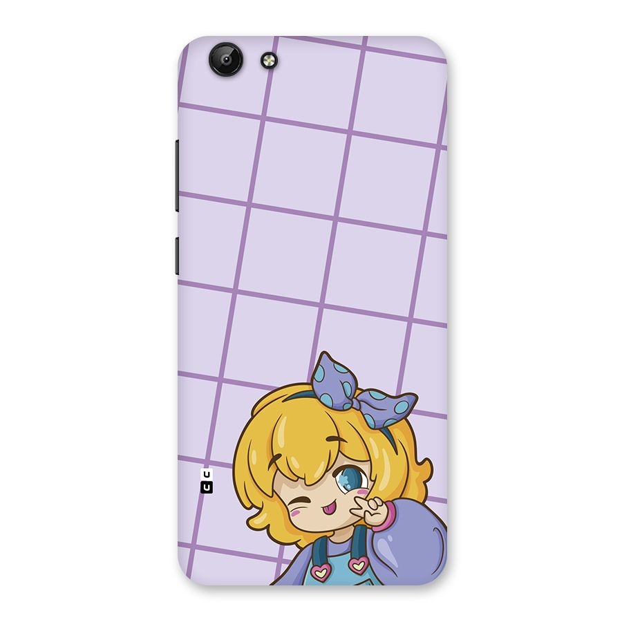 Cute Anime Illustration Back Case for Vivo Y69