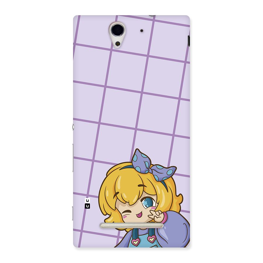 Cute Anime Illustration Back Case for Xperia C3