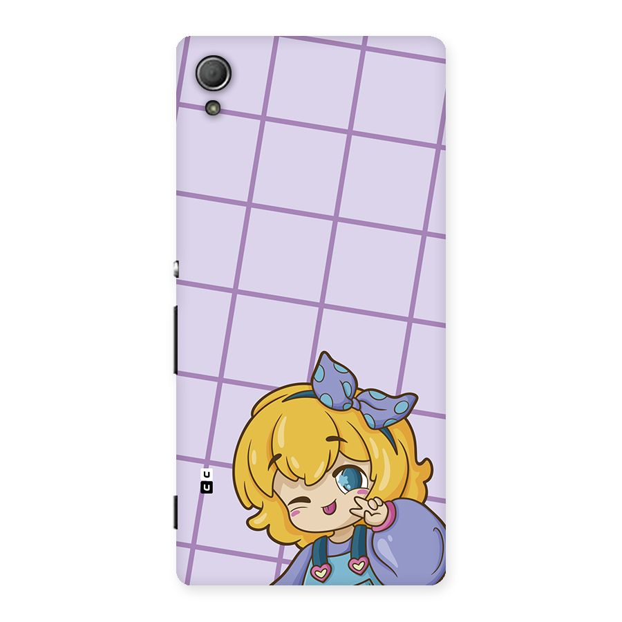 Cute Anime Illustration Back Case for Xperia Z3 Plus