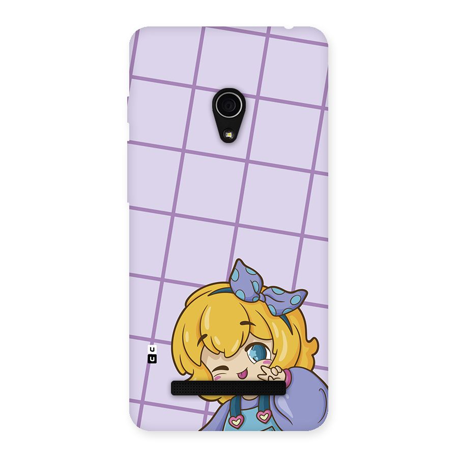 Cute Anime Illustration Back Case for Zenfone 5