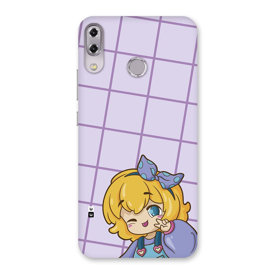 Cute Anime Illustration Back Case for Zenfone 5Z