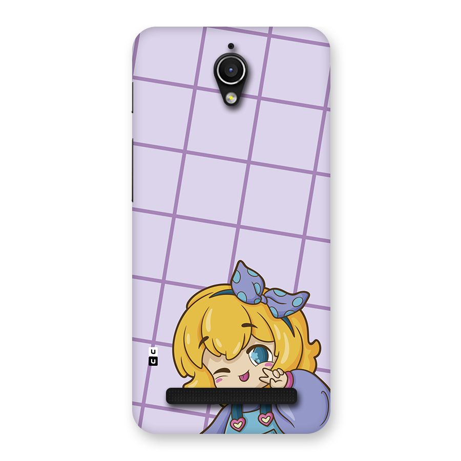 Cute Anime Illustration Back Case for Zenfone Go