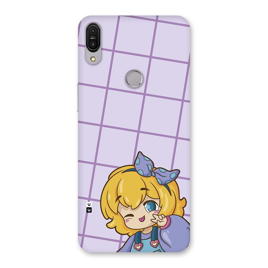 Cute Anime Illustration Back Case for Zenfone Max Pro M1