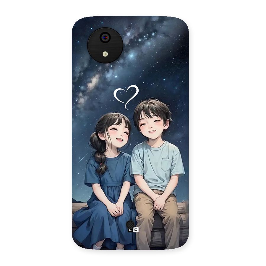 Cute Anime Teens Back Case for Canvas A1  AQ4501