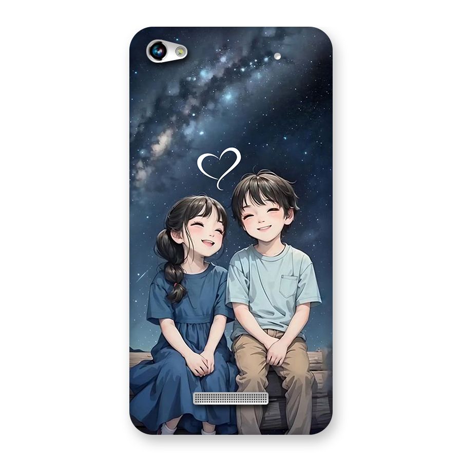 Cute Anime Teens Back Case for Canvas Hue 2 A316