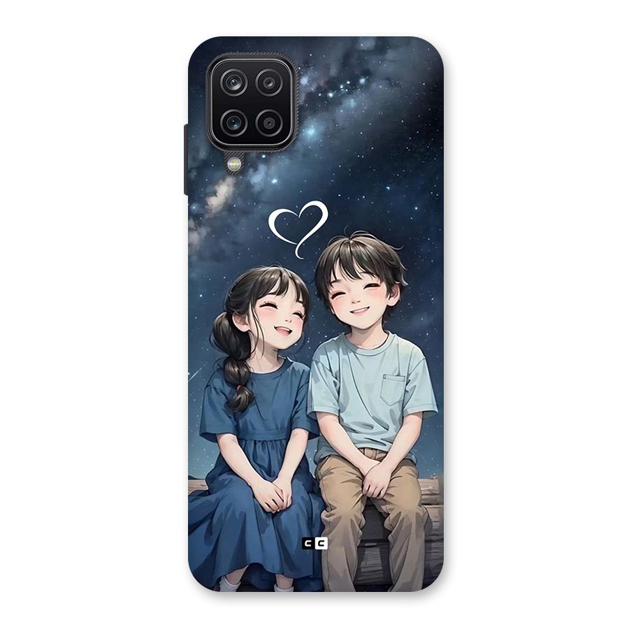 Cute Anime Teens Back Case for Galaxy A12