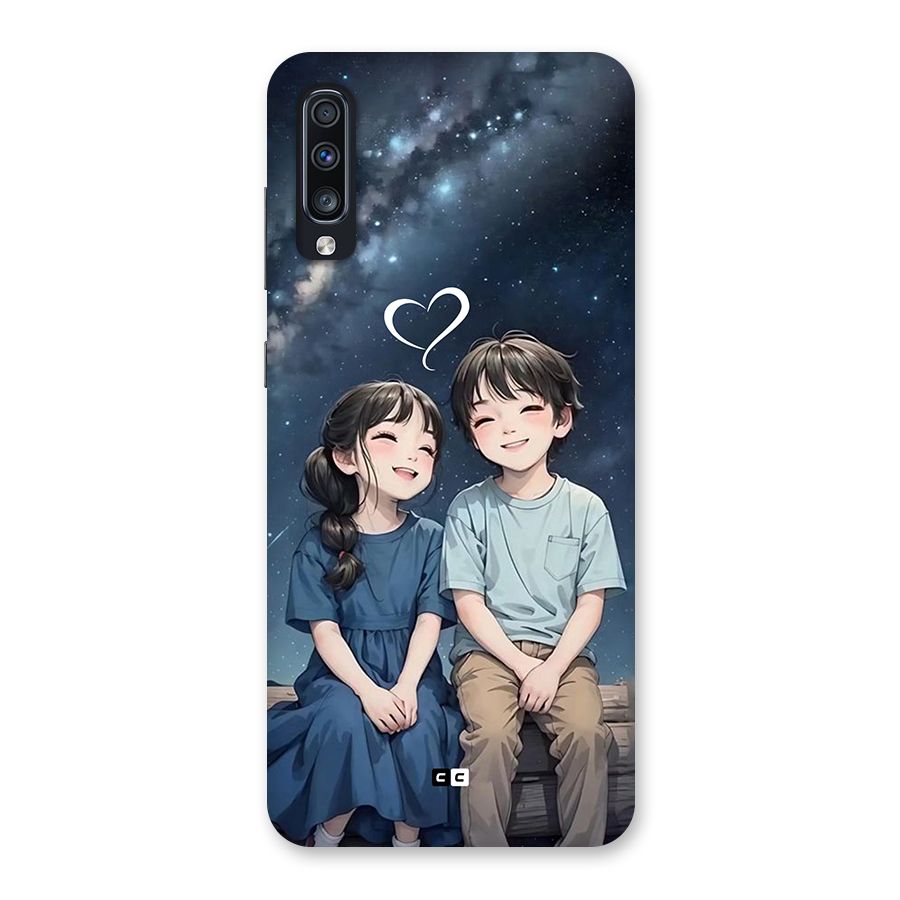 Cute Anime Teens Back Case for Galaxy A70