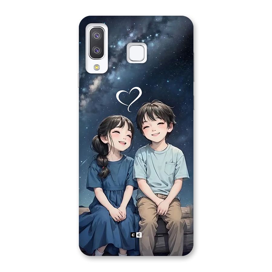 Cute Anime Teens Back Case for Galaxy A8 Star