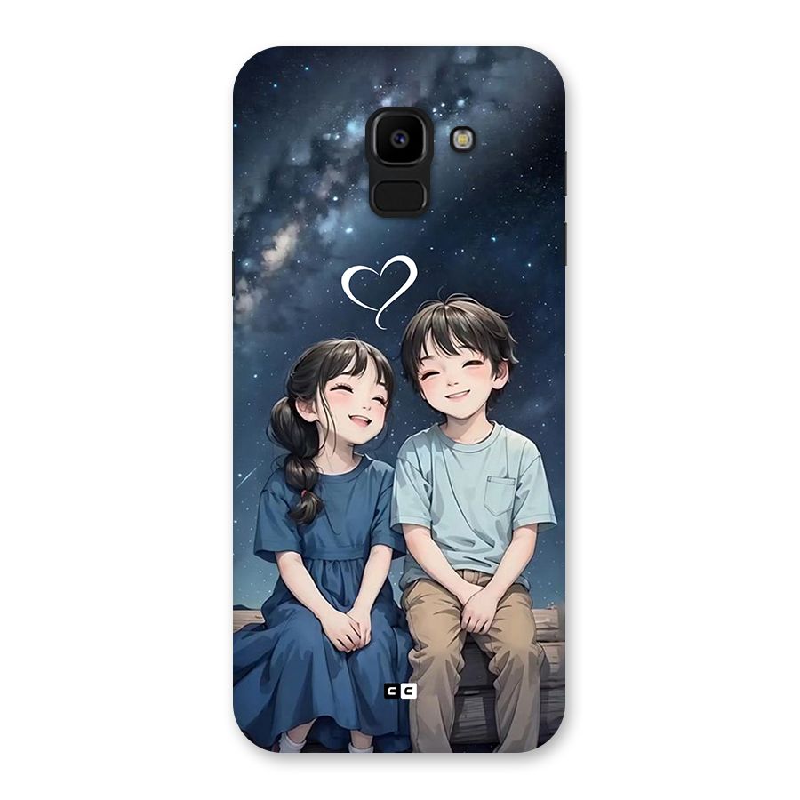 Cute Anime Teens Back Case for Galaxy J6